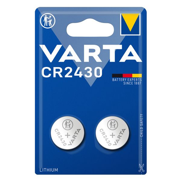 Superioriteit Catena Pellen Varta CR2430 3V lithium batterij bl/2