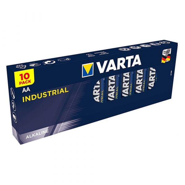 wimper snelheid droefheid Varta Industrial AA 4006 LR6 MN1500 1,5 volt alkaline batterij
