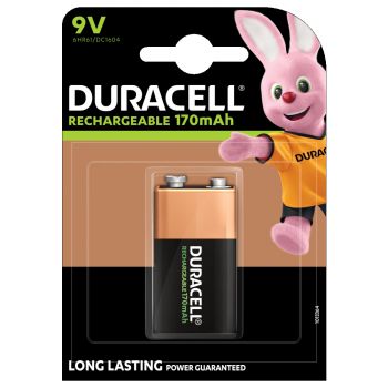 Duracell 9V Rechargeable 170mAh NiMH