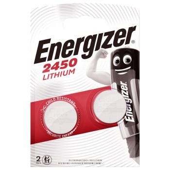 Energizer CR2450 3V Knoopcel 2-pack