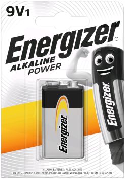 Energizer 9V 6LR61 Alkaline 6LR61