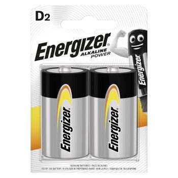 Energizer D 1,5V Alkaline LR20 2-pack