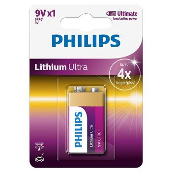 Philips 9V e-block Lithium bl/1