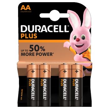 Duracell MN1500 AA 1,5 volt alkaline batterij met Duralock technologie
