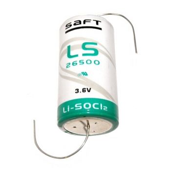 Saft LS26500 lithium CFG 3,6V 7,7 Ah axiaal