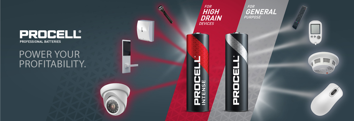 Procell Intense professional battery